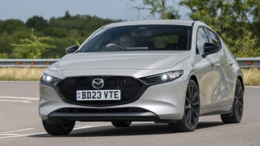 Mazda 3 front corner right